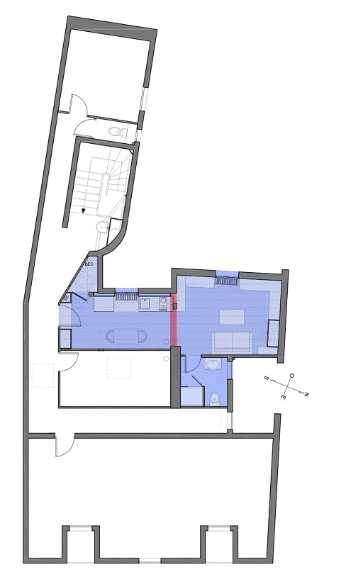 Restructuration d’un local commercial rue de Rivoli (Paris 75001)