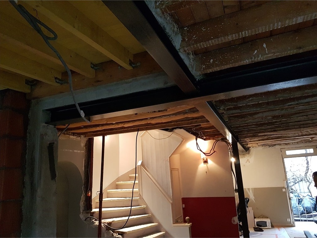 Restructuration d’un local commercial rue de Rivoli (Paris 75001)