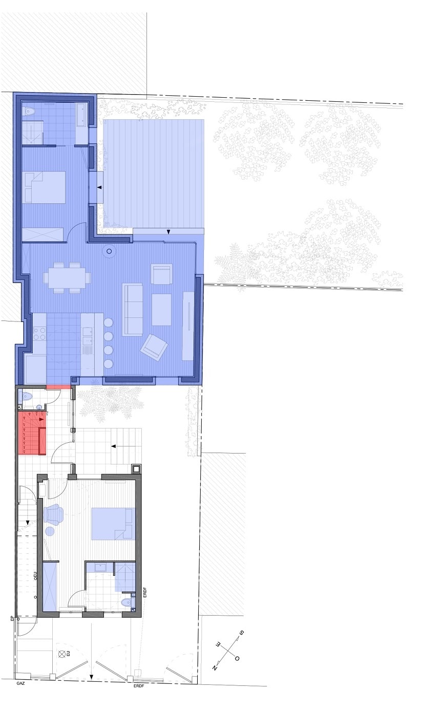 Restructuration d’un local commercial rue de Rivoli (Paris 75001)