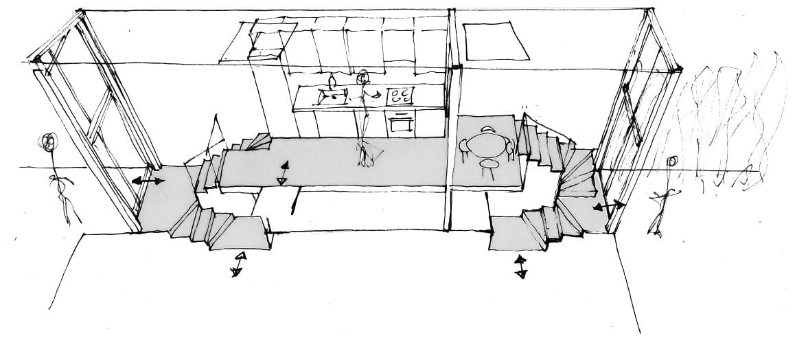 Restructuration d’un local commercial rue de Rivoli (Paris 75001)