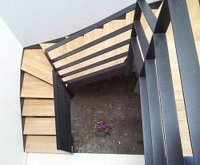 Réalisation escalier métallique sur mesure